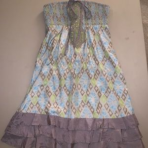 Free People strapless dress